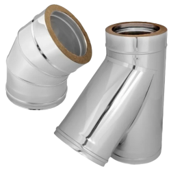 Καμινάδα σάουνας (διπλοί τοίχοι)