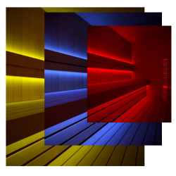 Λωρίδες LED σάουνας, RGB