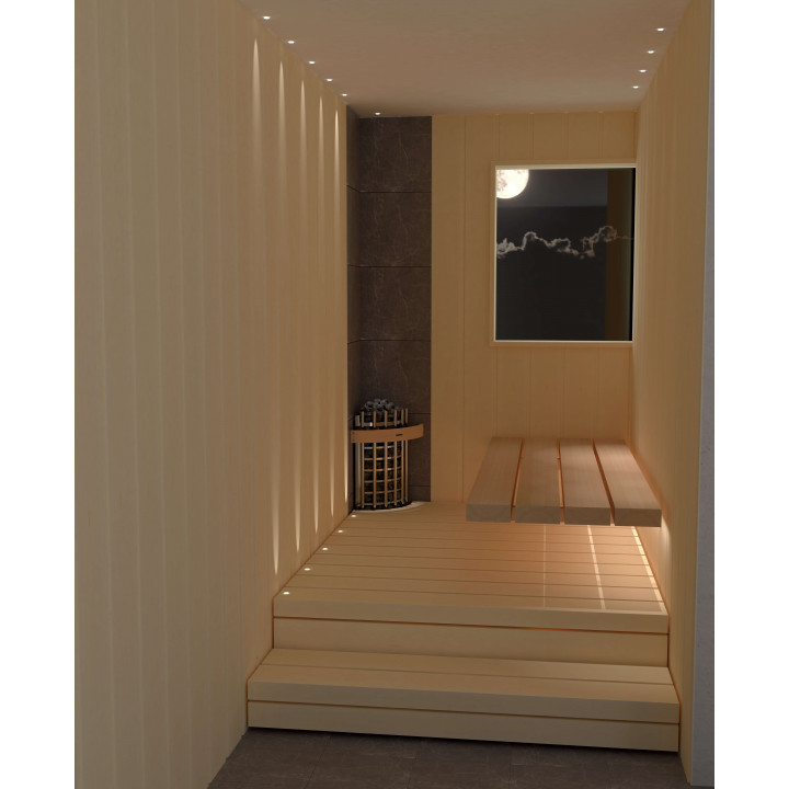 Ηλεκτρική σόμπα σάουνας - HARVIA Glow Corner TRC70E 6,8 kW