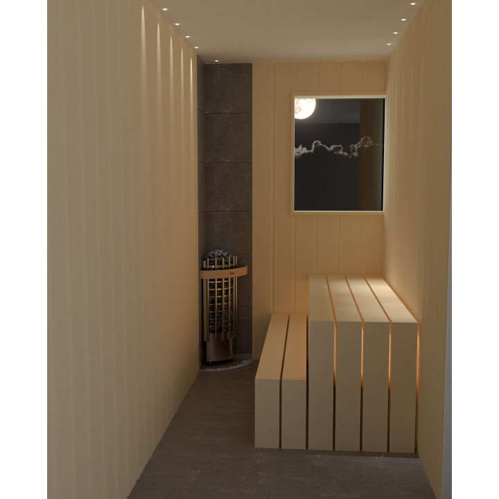 Ηλεκτρική σόμπα σάουνας - HARVIA Glow Corner TRC70E 6,8 kW