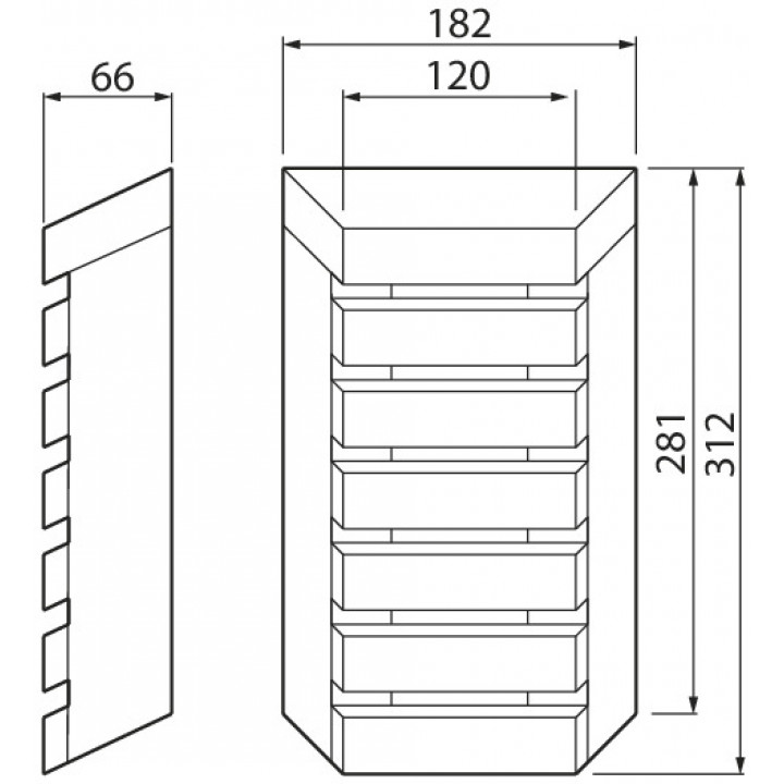 Σάουνα LED 180TRL 8W