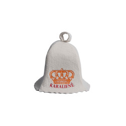 Καπέλο σάουνας - KARALIENĖ, λευκό 