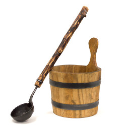 Σετ κουβά και κουτάλας Legend σφυρήλατο 7,0 L  Σετ κουβά και κουτάλας Legend σφυρήλατο 7,0 L