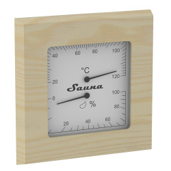 Θερμο-υγρόμετρο SAWO 225-TH, πεύκο 
