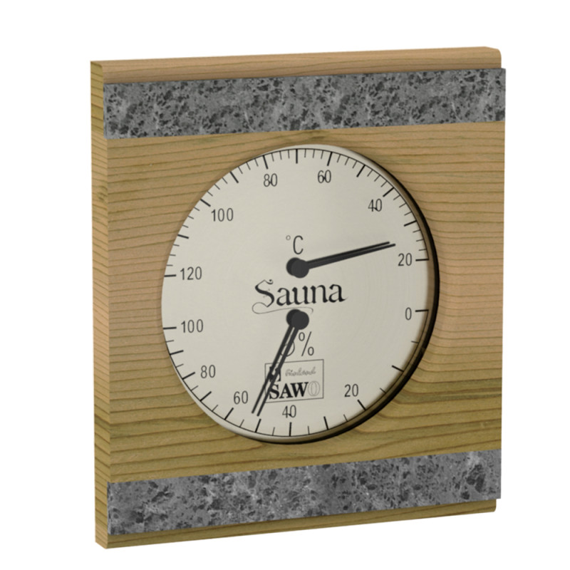 Θερμο-υγρόμετρο SAWO 281-THR, κέδρος