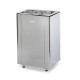 Ηλεκτρικός θερμαντήρας σάουνας - Narvi Ultra Small 6.0 kW, χρώμα ανοξείδωτου χάλυβα