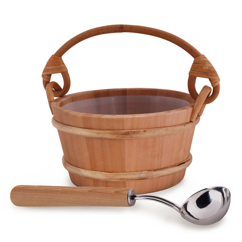 Σετ σάουνας SAWO - Περισσότερος ατμός, στάνταρ, κέδρος 4 l