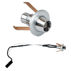 Σάουνα Lightning Led Lite 1, ασημί  Σάουνα Lightning Led Lite 1, ασημί