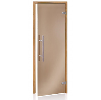 Γυάλινες πόρτες σάουνας AD PREMIUM LIGHT, Thermo aspen