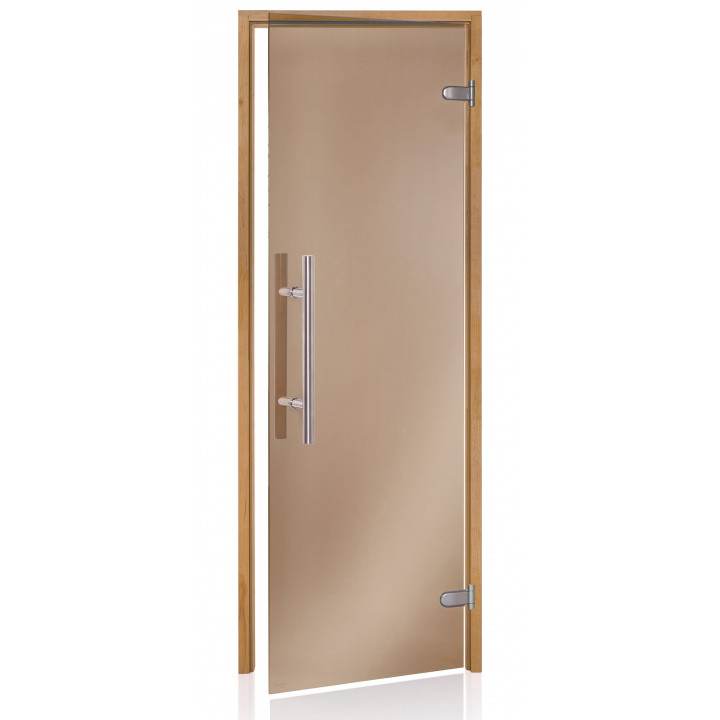 Γυάλινες πόρτες σάουνας AD PREMIUM LIGHT, Thermo aspen