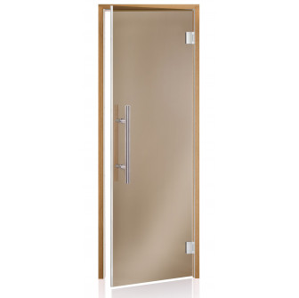 Γυάλινες πόρτες σάουνας AD LUX, Thermo aspen