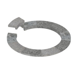 Φλάντζα ενσωμάτωσης - για στρογγυλό θερμαντήρα SAWOTEC Tower  Φλάντζα ενσωμάτωσης - για στρογγυλό θερμαντήρα SAWOTEC Tower