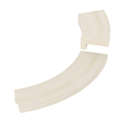 Φλάντζα ενσωμάτωσης - για θερμαντήρα SAWOTEC Tower Corner, ξύλινη  Φλάντζα ενσωμάτωσης - για θερμαντήρα SAWOTEC Tower Corner, ξύλινη