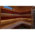 Κάτω στοιχείο του πάγκου της σάουνας, πεύκο θερμικής επεξεργασίας - 4