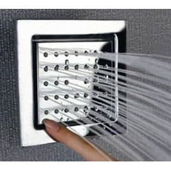 Ρυθμιζόμενα ορειχάλκινα πίδακες για ντους ψιλής βροχής Steamtec Tolo 