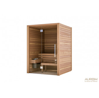 Καμπίνα σάουνας Auroom 150x150x205cm, με γυαλί