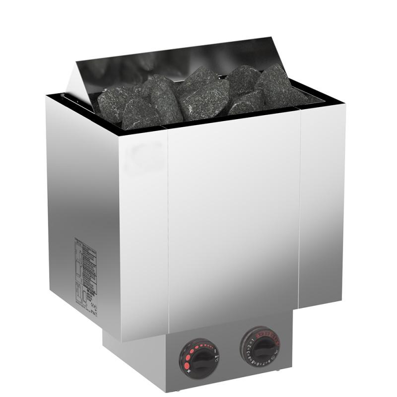 Ηλεκτρικός θερμαντήρας σάουνας – SAWOTEC Nordex Plus, με μονάδα ελέγχου