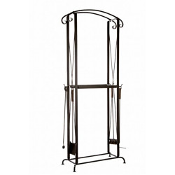 Κάτοχος καυσόξυλων με εργαλεία  Κάτοχος καυσόξυλων με εργαλεία