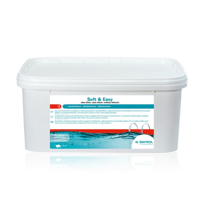 Εργαλείο συντήρησης πισίνας Soft & Easy, NO CHLORINE, 2,24 kg