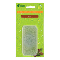 Πλακάκι αλατιού σάουνας με αιθέρια έλαια - Κέδρος  Πλακάκι αλατιού σάουνας με αιθέρια έλαια - Κέδρος