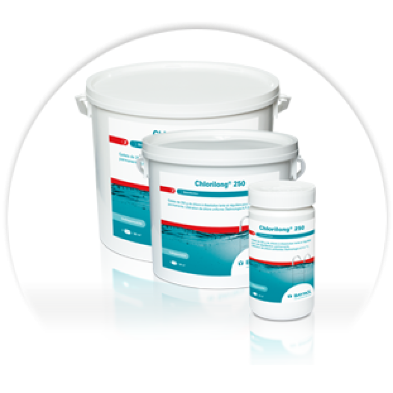 Τα αργά διαλυτά δισκία χλωρίου Chlorilong 200, 5 kg