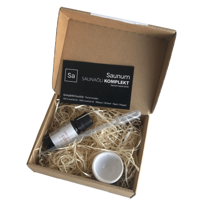 Σετ SAUNUM με αιθέριο έλαιο