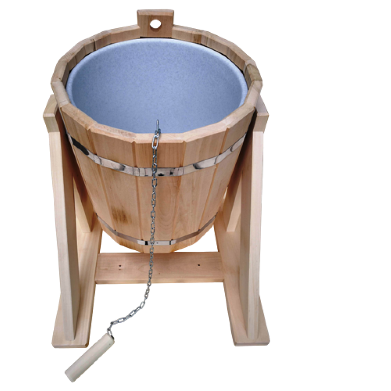 Κάδος ντους με πλαστικό ένθετο, 10 l