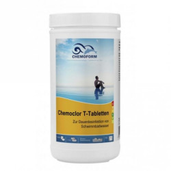 Χλώριο βραδείας διάλυσης CHEMOCLOR T-Tablets 20 g, 1 kg