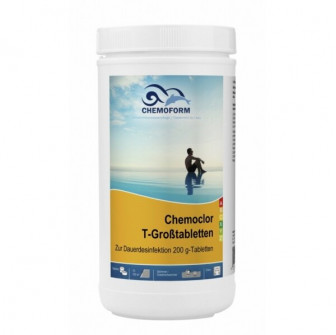 Χλώριο βραδείας διάλυσης CHEMOCLOR T-Tablets 200 g, 1 kg