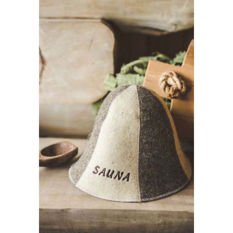 Καπέλο σάουνας - SAUNA, ριγέ