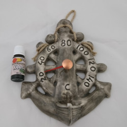 Κεραμικό θερμόμετρο σάουνας - άγκυρα 