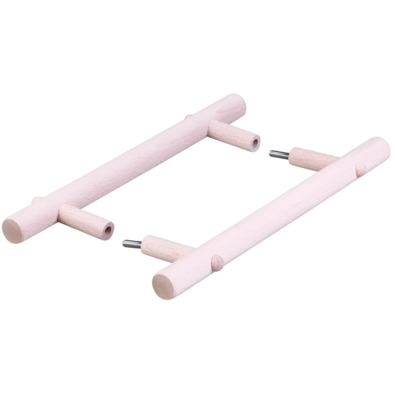 Σετ ξύλινο χερούλι πόρτας