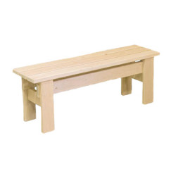 Πάγκος σάουνας, aspen, L 