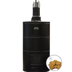 Σόμπα σάουνας με ξύλα - AITO AK-78, με κεραμικές πέτρες 