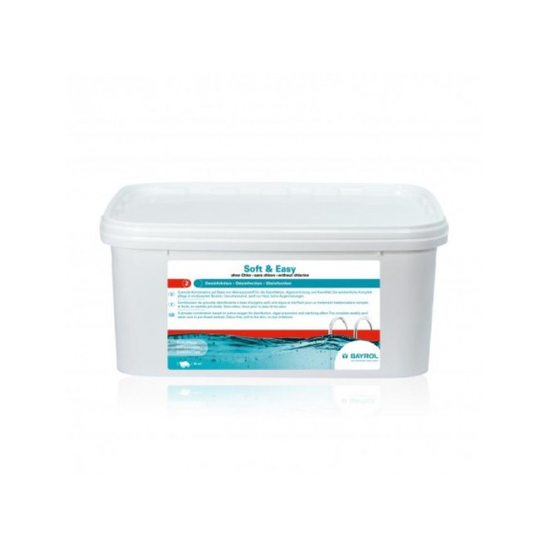 Προϊόν περιποίησης πισίνας ΧΩΡΙΣ ΧΛΩΡΙΟ Soft & Easy, 4,48 kg