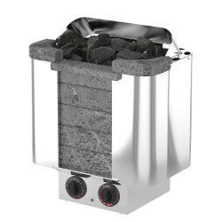 Ηλεκτρικός θερμαντήρας σάουνας – SAWOTEC Cumulus, με μονάδα ελέγχου 