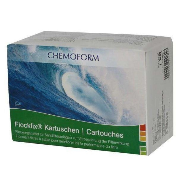 Φυσίγγια κροκιδωτικού CHEMOFORM Flockfix, 1 kg