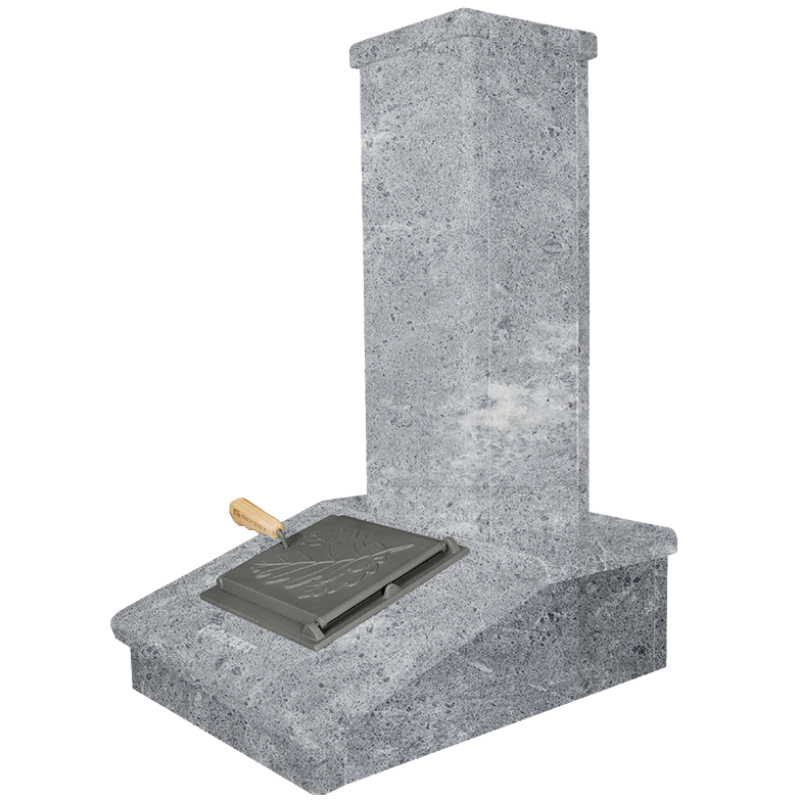 Πέτρινο φινίρισμα καμινάδας, Σαπούνι, 790 mm