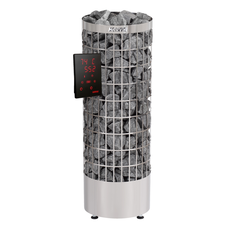 Ηλεκτρικός θερμαντήρας σάουνας - HARVIA Cilindro PC90XW WiFi Ατσάλι 9 kW