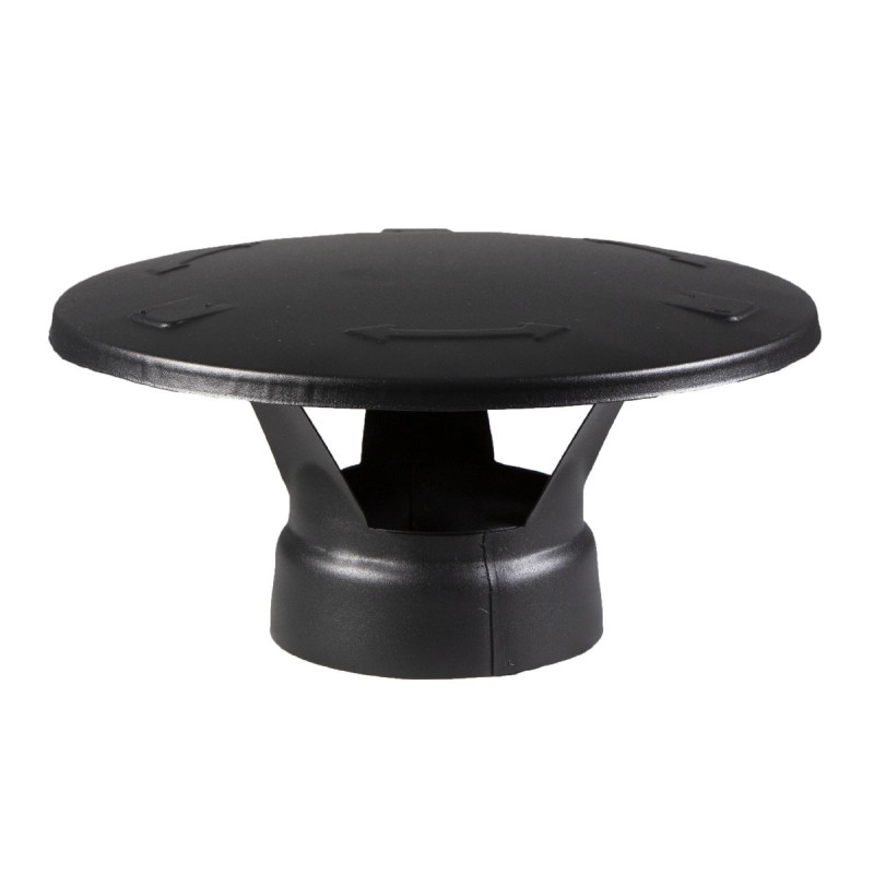 Ανταλλακτικό για θερμάστρες χαλύβδινη καμινάδα HARVIA - Καπάκι βροχής, μαύρο