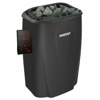 Ηλεκτρικός θερμαντήρας σάουνας - HARVIA Moderna Black V45XE 4,5 kW