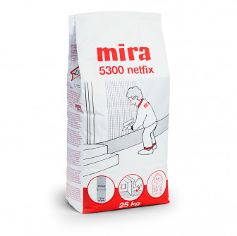 Ενισχυμένη κόλλα-οπλισμός σοβάς MIRA 5300 Netfix