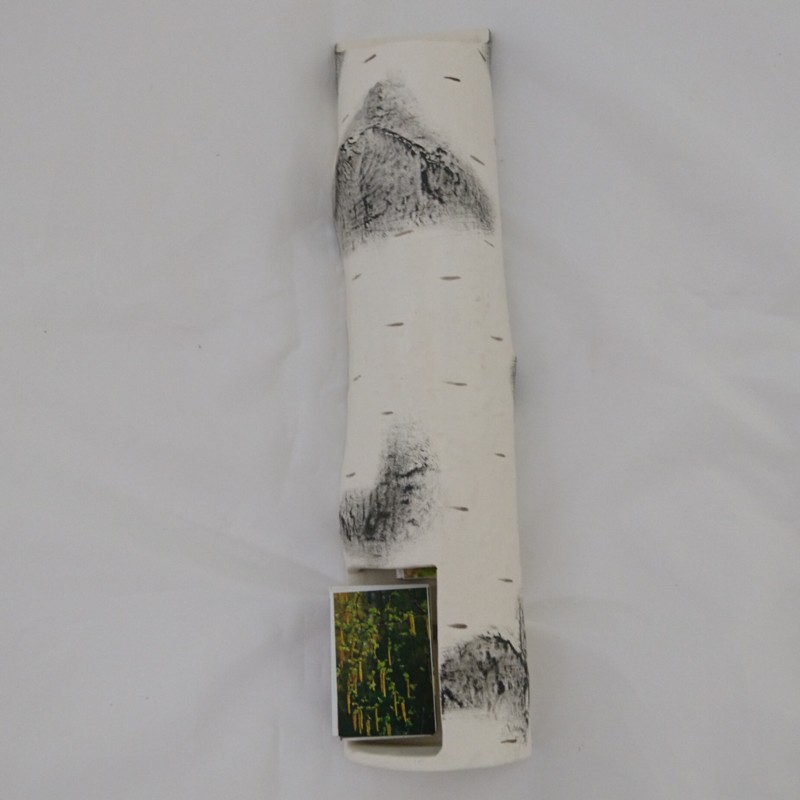 Κεραμική θήκη για σπιρτόκουτο - σημύδα