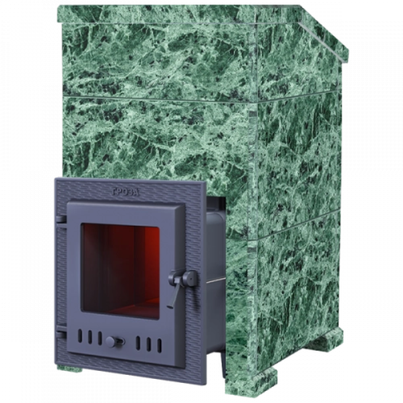 Ξυλόσομπα σάουνας GEFEST - Groza 18 (M) President Serpentine