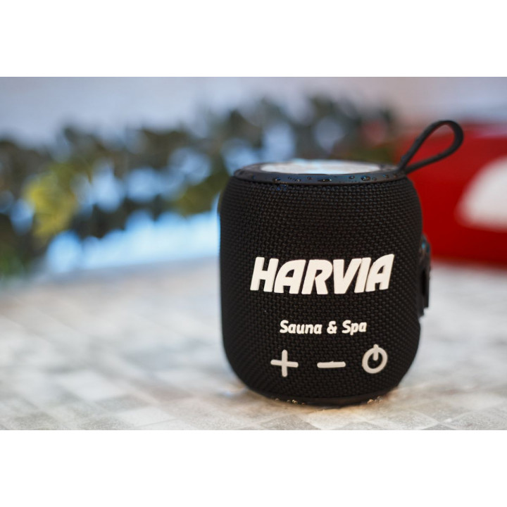 Αδιάβροχο ηχείο σάουνας HARVIA, μαύρο