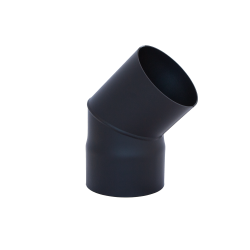 HARVIA αγκώνα 45°, μαύρο 