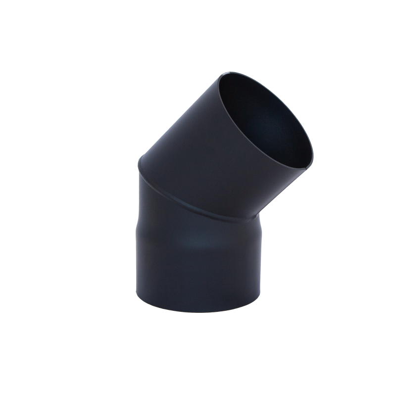 HARVIA αγκώνα 45°, μαύρο