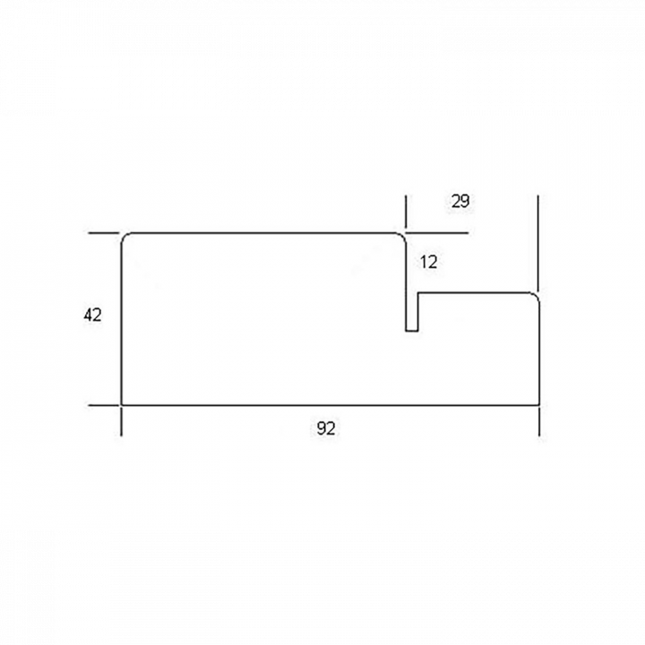 Γυάλινες πόρτες σάουνας AD STANDART, Ματ γυαλί, 80 x 210, Alder, Ματ διαφανές