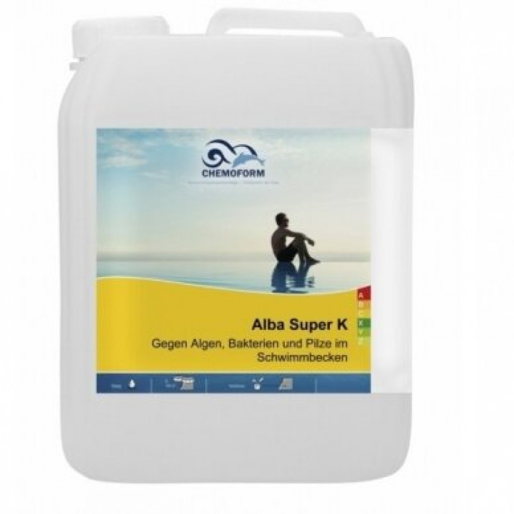 Μη αφρίζον αλγοκτόνο CHEMOFORM Alba Super K, 5 L