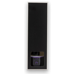 Αρωματικό άρωμα με ξυλάκια, άρωμα δαμάσκηνου και ραβέντι 100 ml 